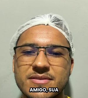 Marllon na chamada de implantação